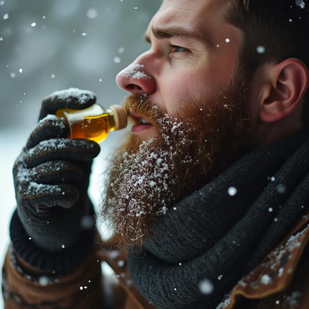 Cuidado de la barba en invierno