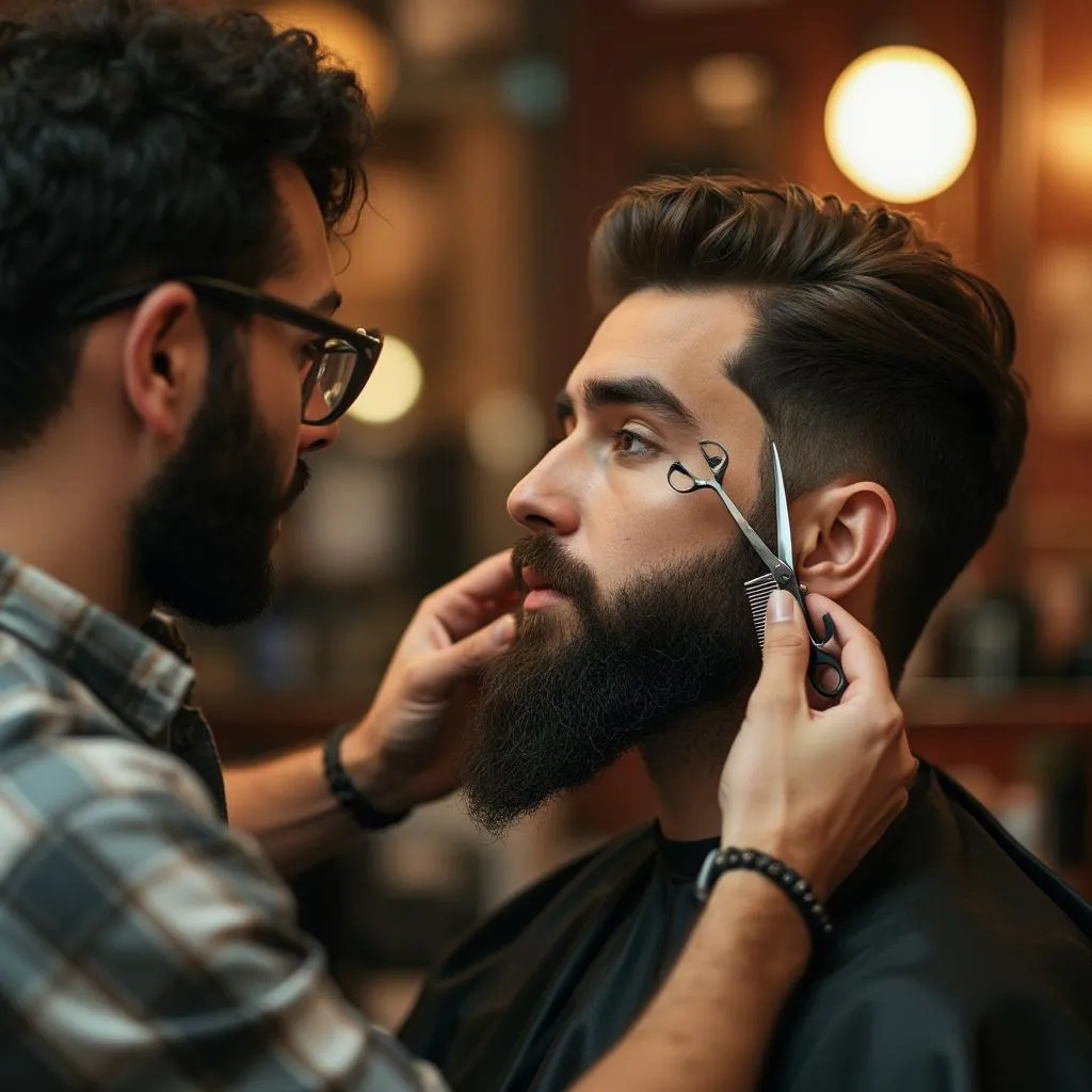 Arreglo y perfilado de barba