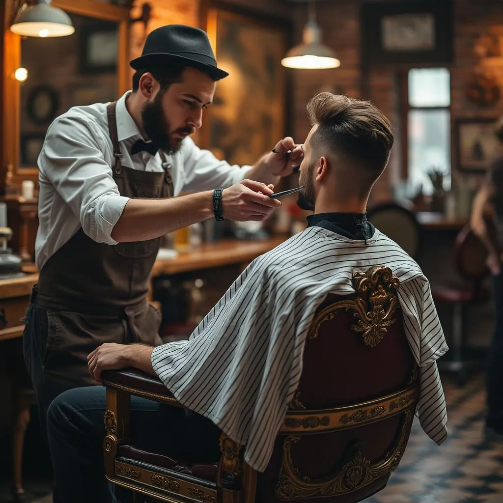 Corte de cabello clásico