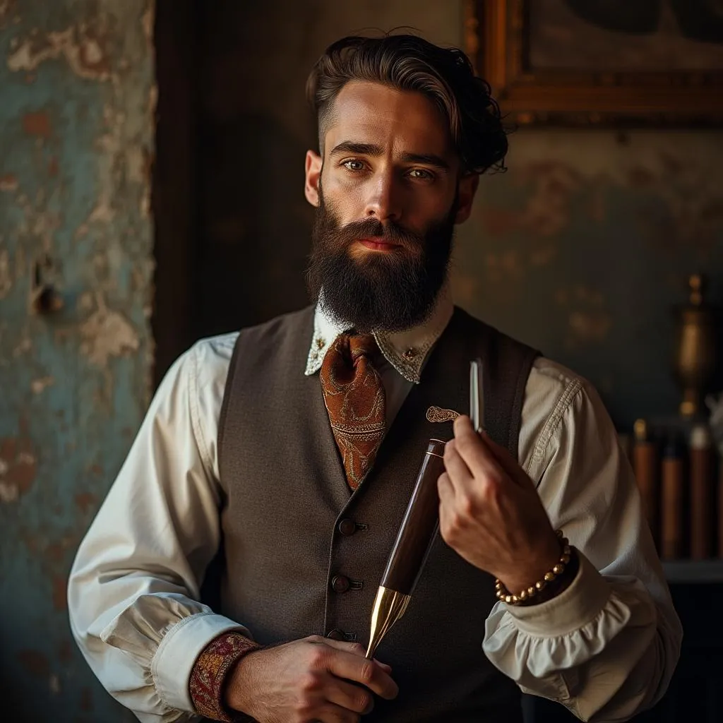 Antonio Reyes, fundador y maestro barbero